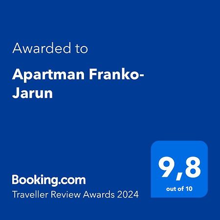 Apartman Franko- Jarun Zágráb Kültér fotó