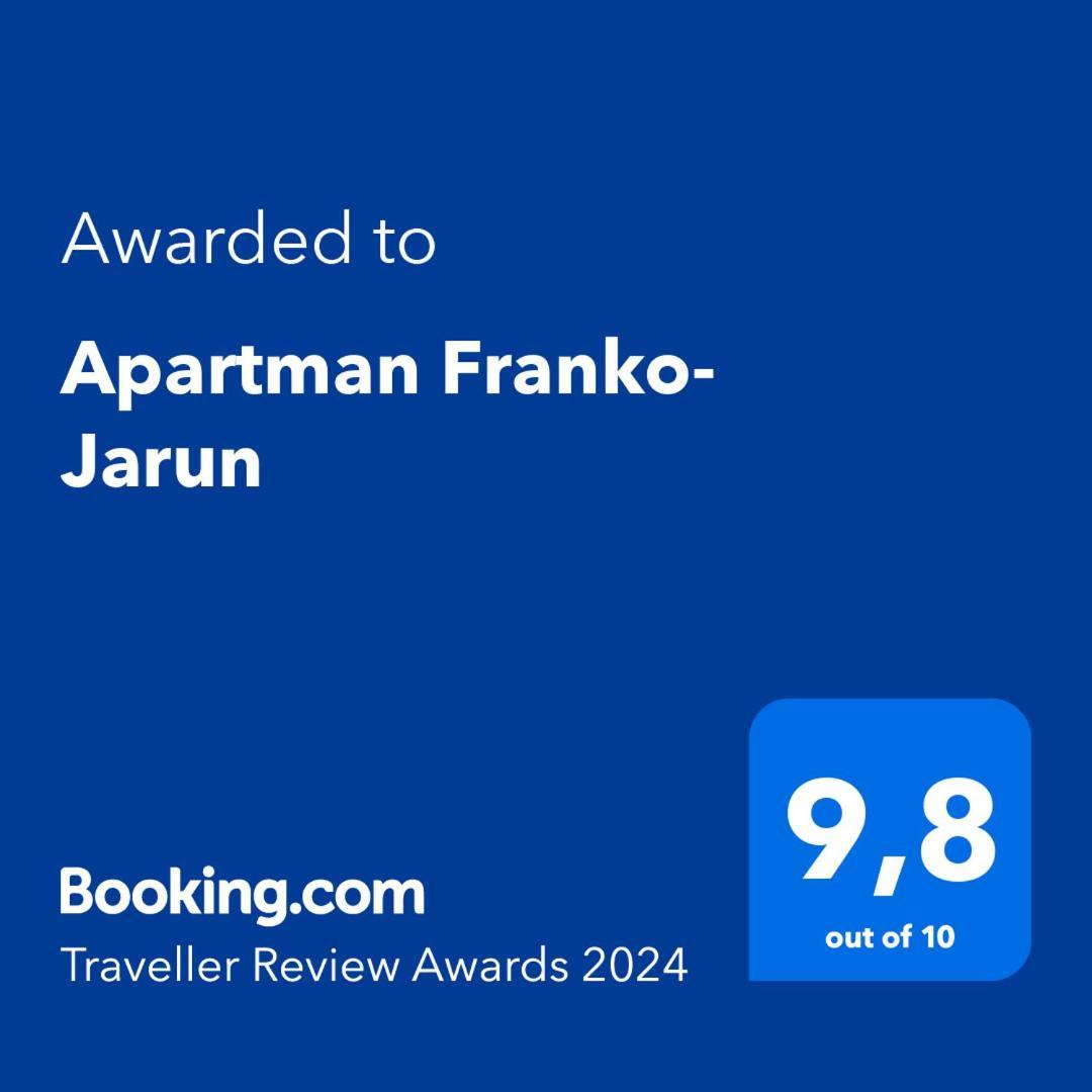 Apartman Franko- Jarun Zágráb Kültér fotó
